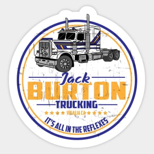 Jack Burton Trucking Sticker